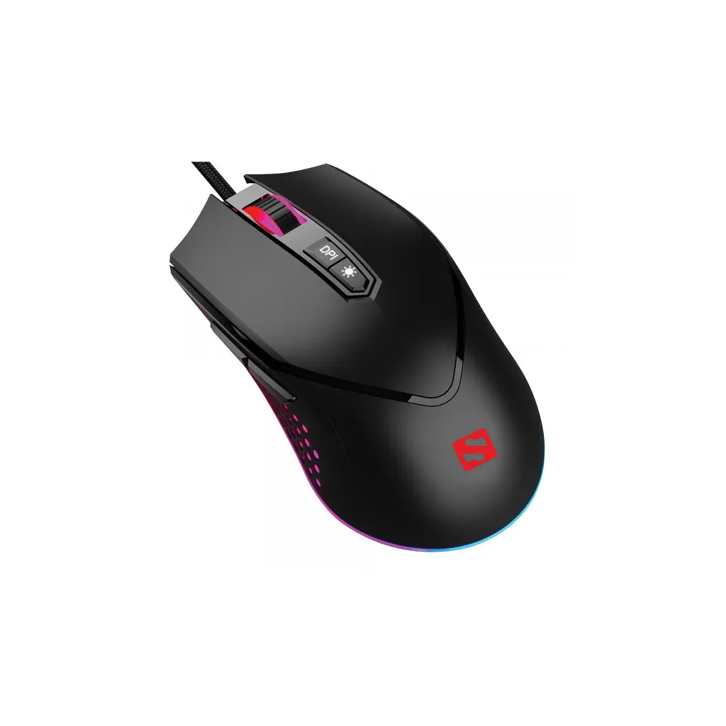 Мишка Sandberg Azazinator RGB USB Black (640-20) - фото 3