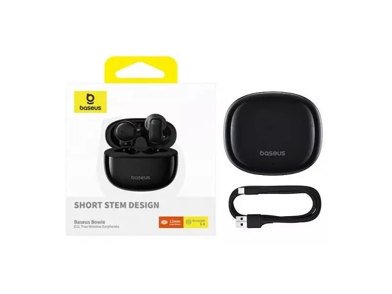 Навушники TWS BASEUS Bowie E11 Black (A00053500113-Z1) - фото 4