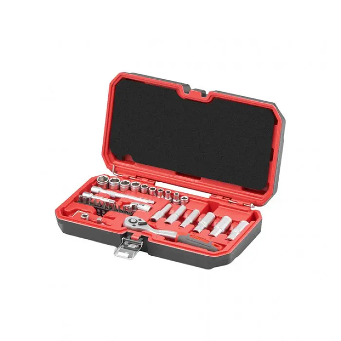 Набір інструментів 1/4" 36 од. Intertool ET-9036 у кейсі