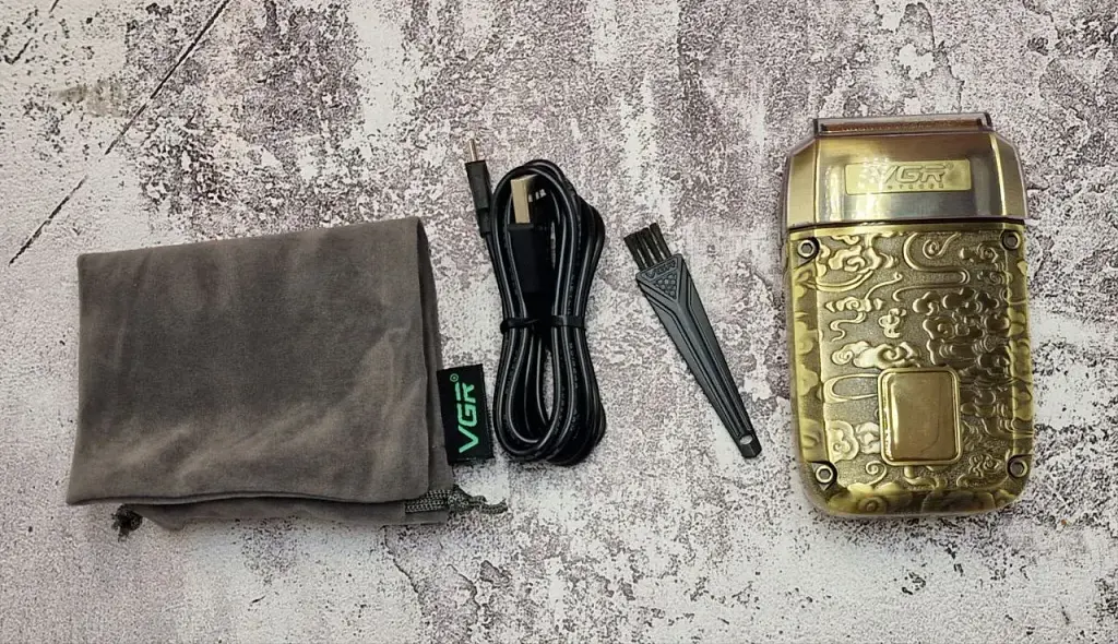 Електробритва-шейвер VGR V-336 (LCD-дисплей, Акумуляторна, USB-C) - фото 5
