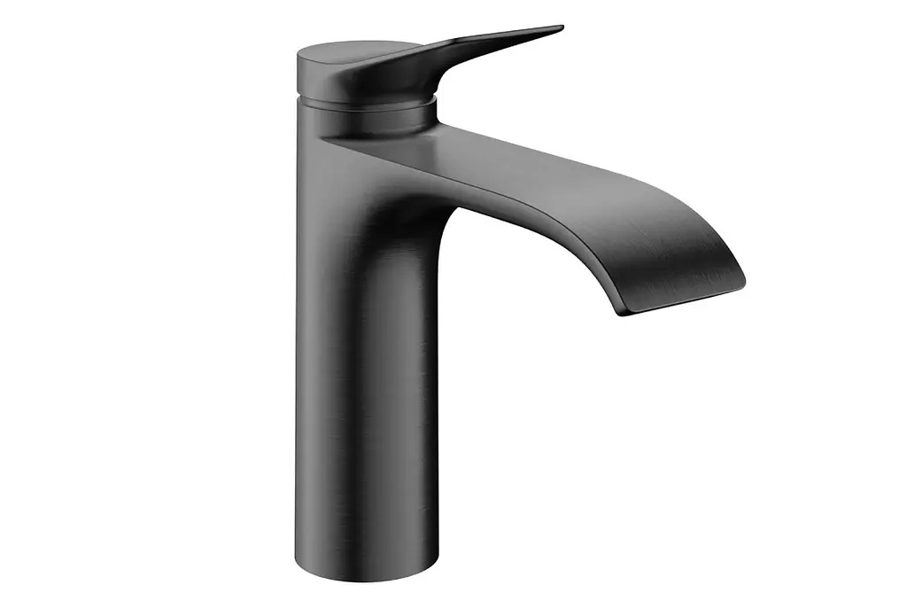 Змішувач для умивальника Hansgrohe Vivenis CoolStart з д/к push-open brushed black chrome 75023340