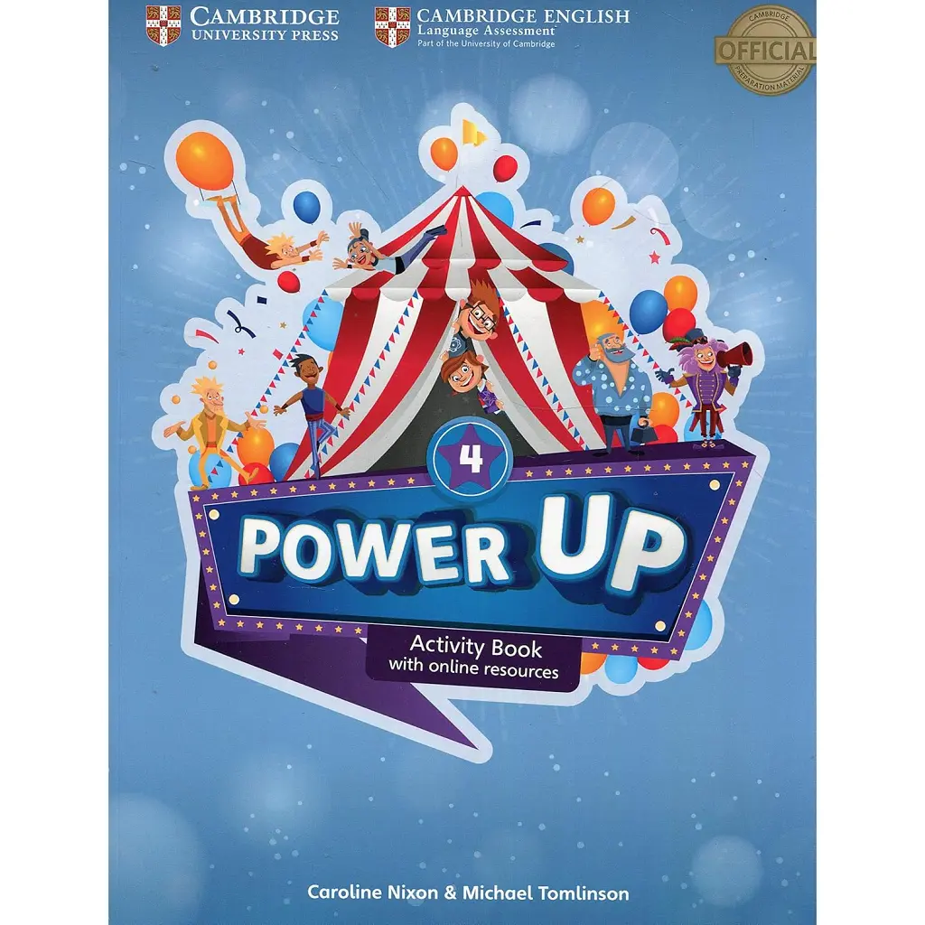 Power Up Level 4 Activity Book - Керолайн Ніксон
