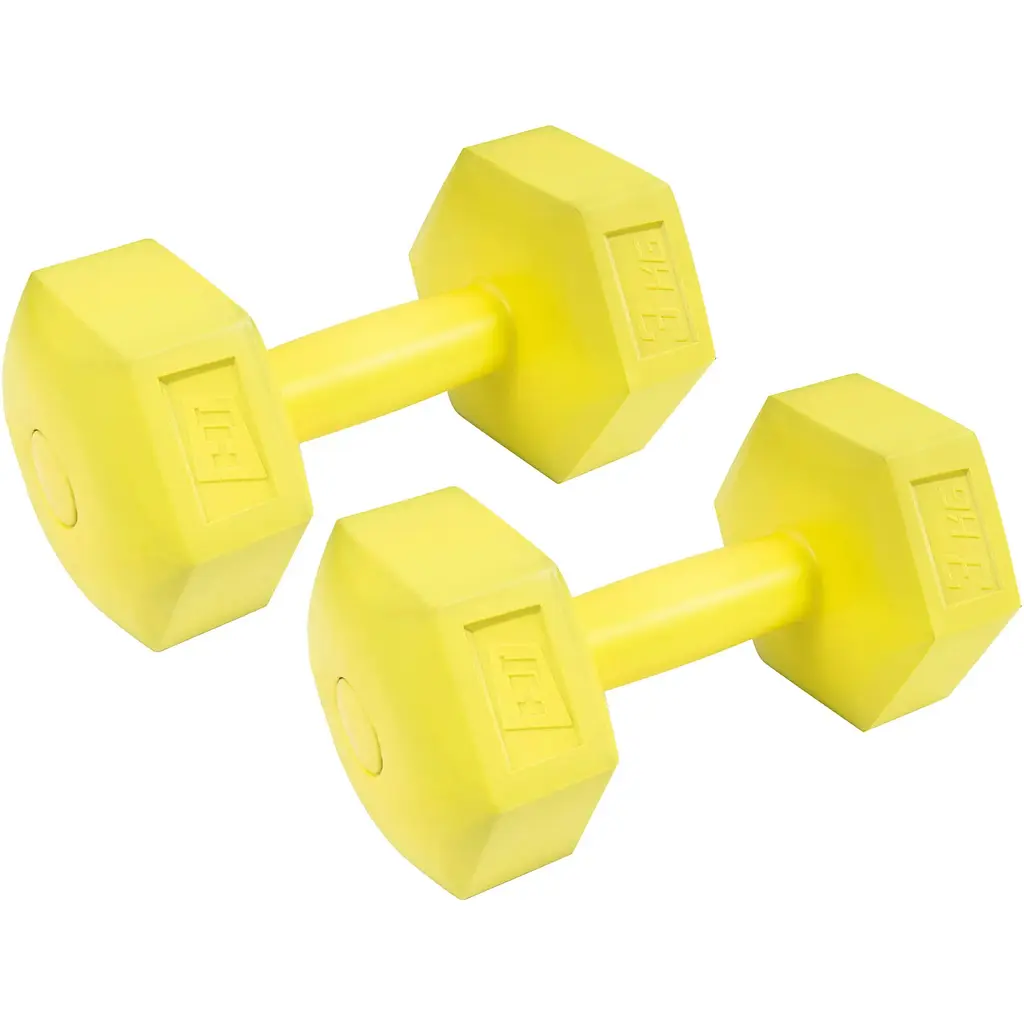 Гантелі для фітнесу Hop-Sport HS-C030DH композитні 2х3кг - фото 2