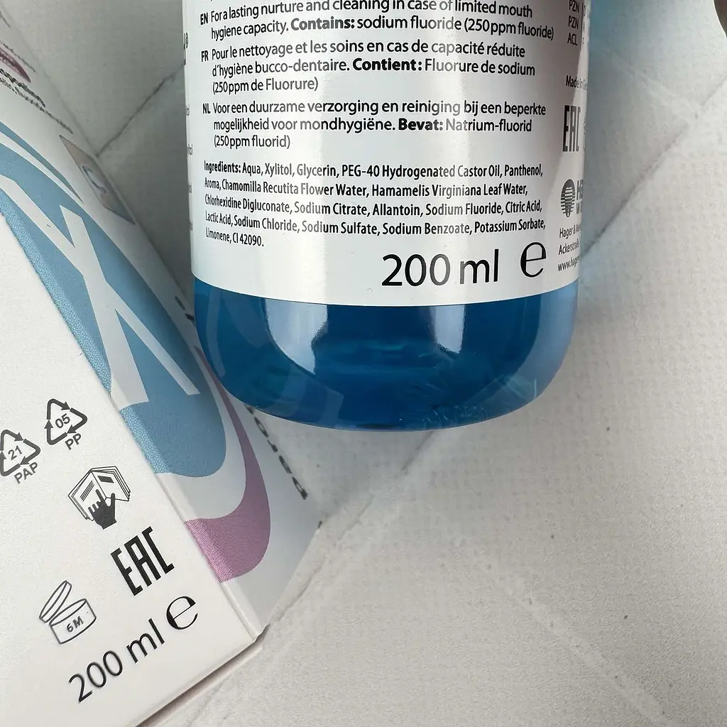 Ополіскувач для ротової порожнини Miradent Paroguard з CHX 0,20% 5 л - фото 3