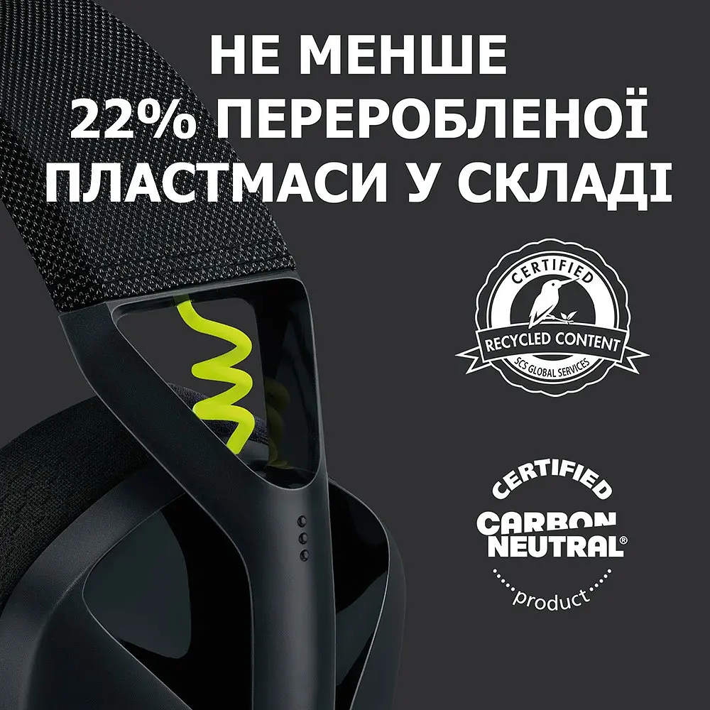 Навушники Logitech G435 LIGHTSPEED Black (981-001050) - фото 7