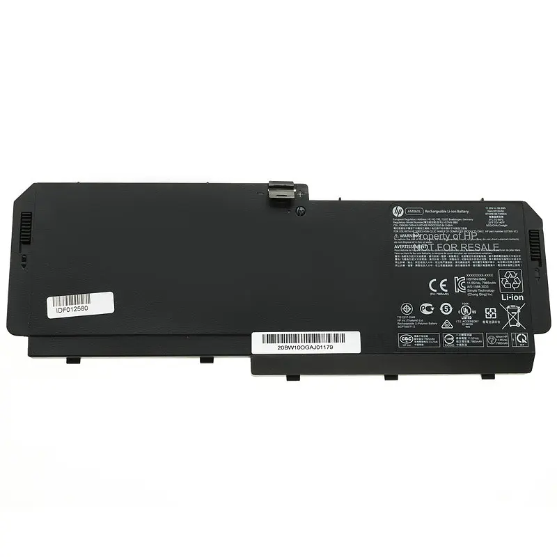 Батарея Hewlett Packard для ноутбука HP AM06XL (ZBook 17 G5 Zbook 17 G6) 11.55V 8310mAh 95.9Wh Чорний - фото 2