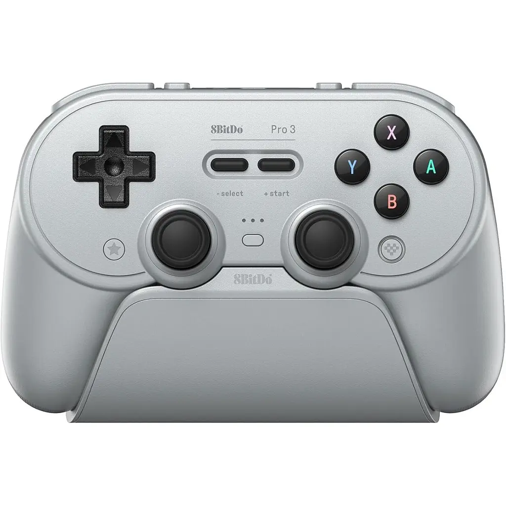 Геймпад 8BitDo Pro 3 Bluetooth 80GQ Gray (6922621507116) [169202] - фото 2