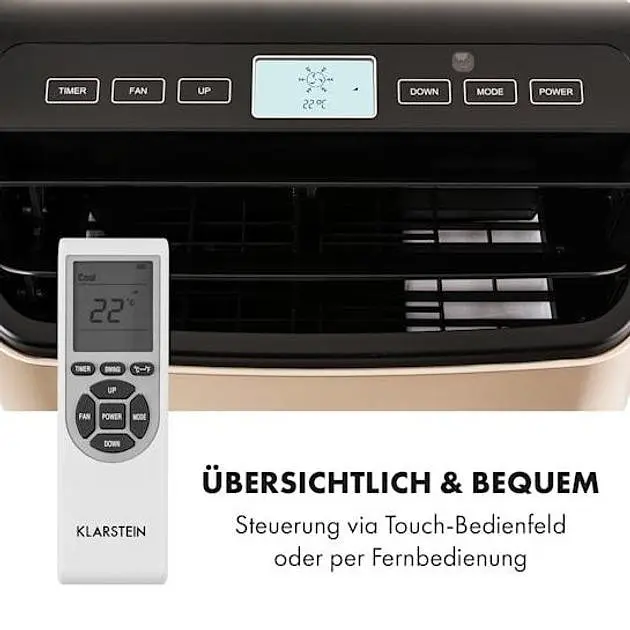 Кондиционер мобильный Klarstein Metrobreeze 9 Paris A (10028189) - фото 5