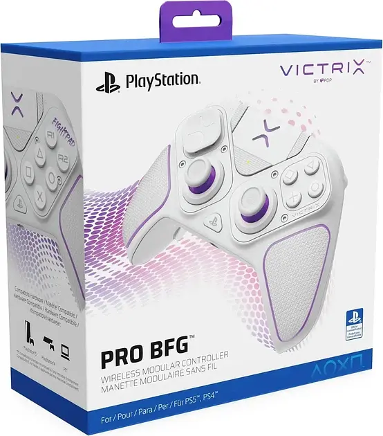 Геймпад Victrix Pro BFG Wireless Controller для PlayStation White (052-002-WH) - фото 6