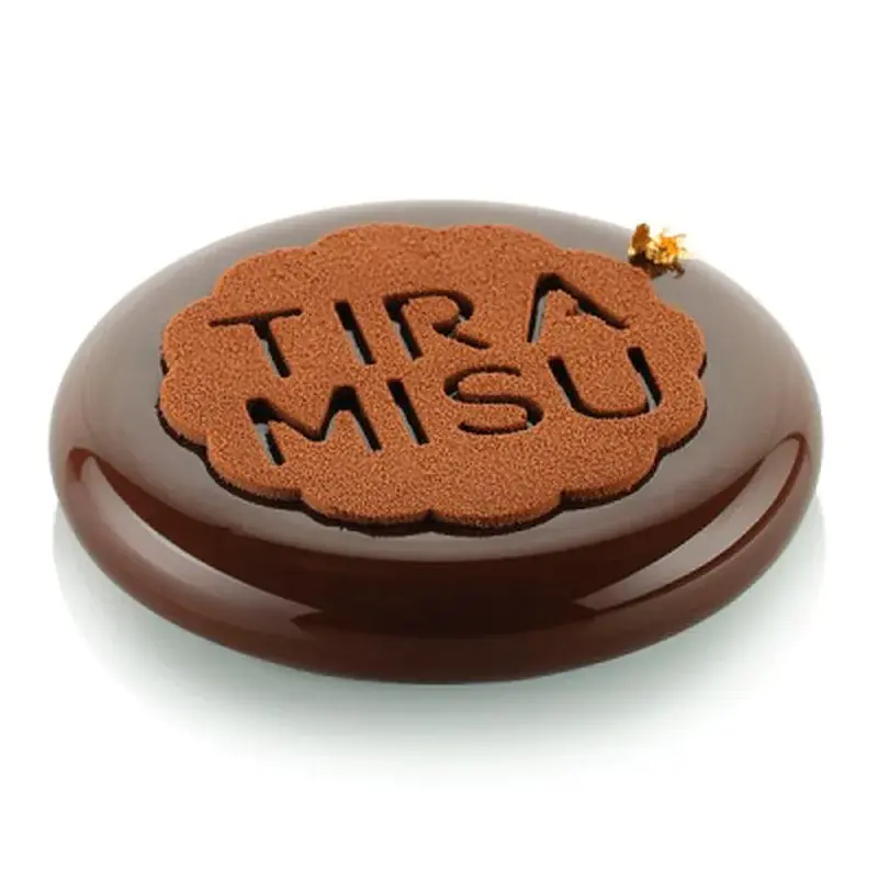 Кондитерський килимок Silikomart для декорування Тірамісу (MINI TIRAMISU DECOR) - фото 5
