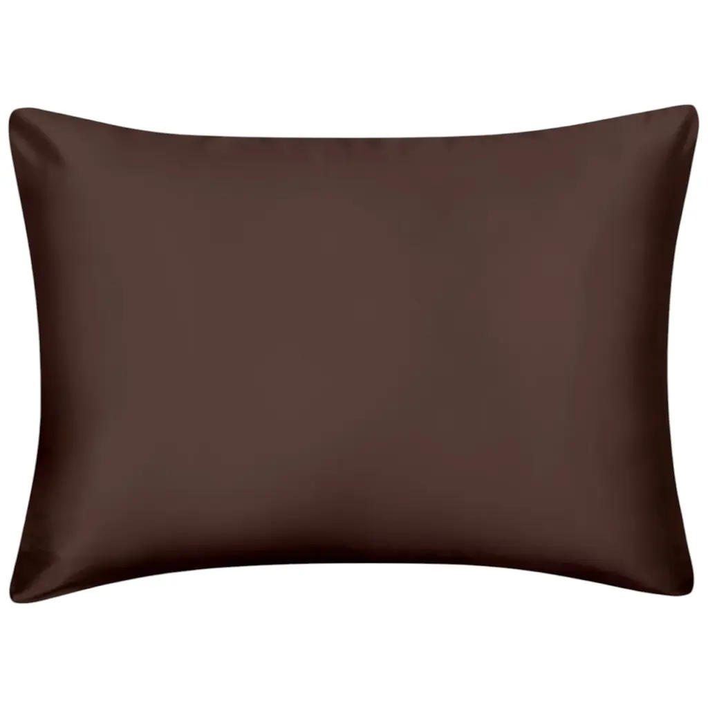 Наволочка Cosas Chocolate сатинова 70х70 см шоколадна (Satin_Brown_70)