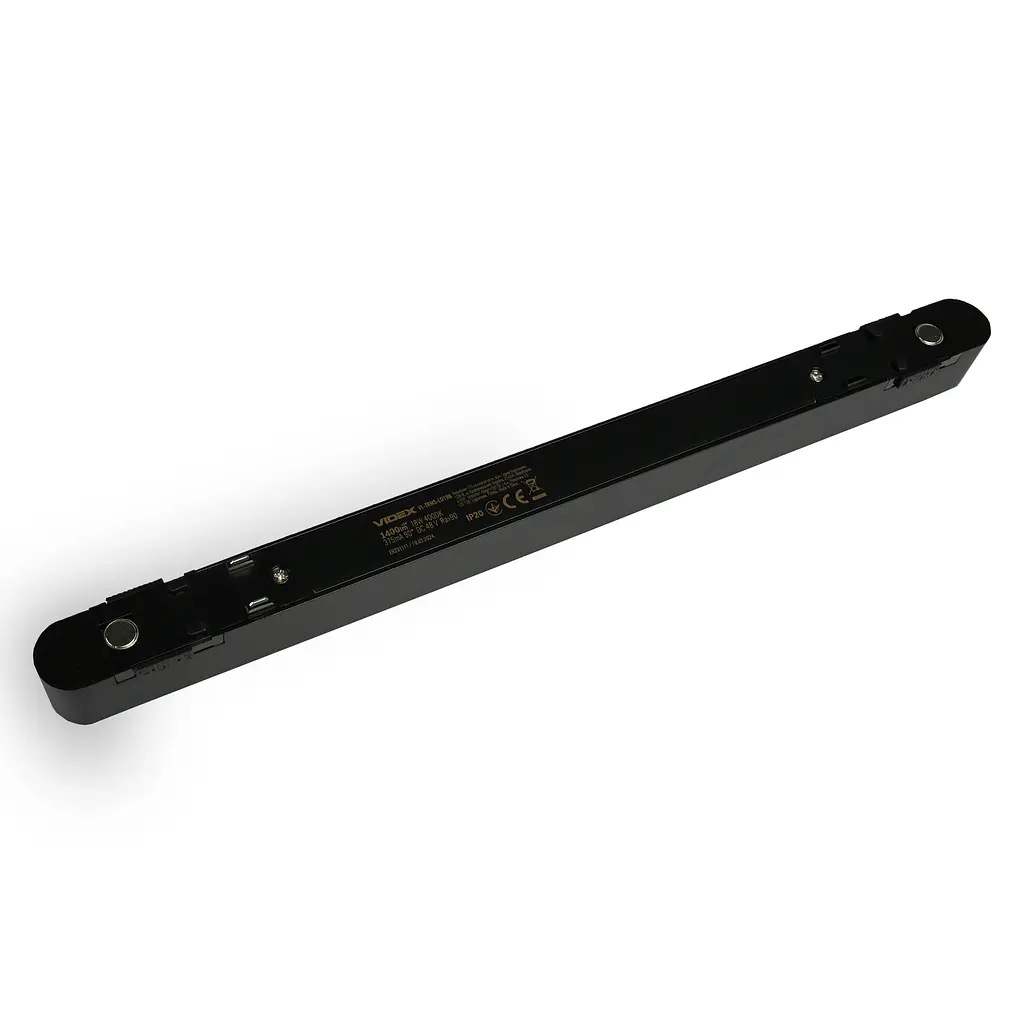 Світильник МАГНІТНИЙ трековий VIDEX LD19B 18W 4000K 48V Black VIDEX (28021-000) - фото 5