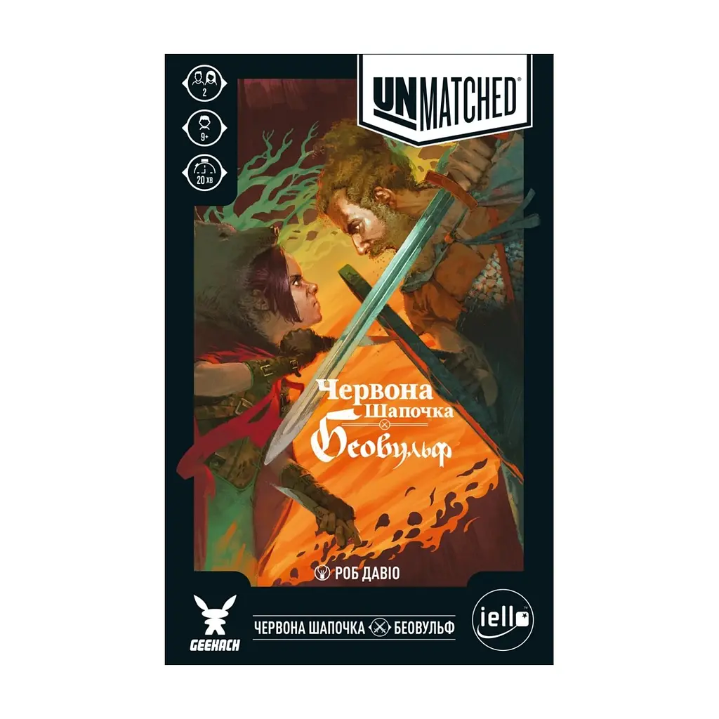 Настільна гра Geekach Games Unmatched: Червона Шапочка проти Беовульфа (GKCH054RB) - фото 5