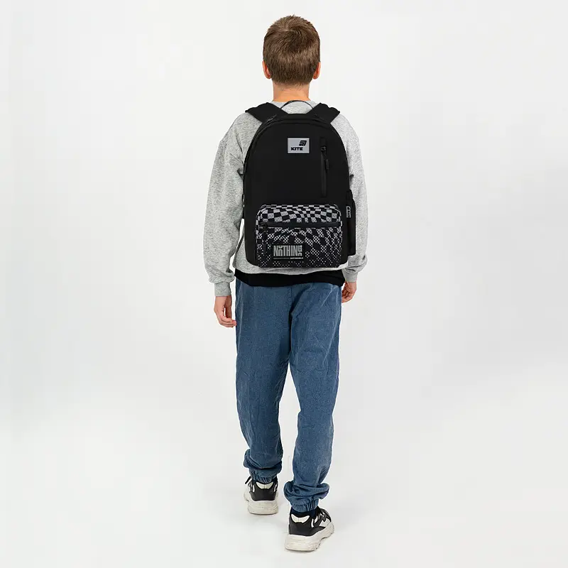 Рюкзак для старшої школи Kite Education teens 949M Nothing Impossible Чорний (K26-949M-2) - фото 20