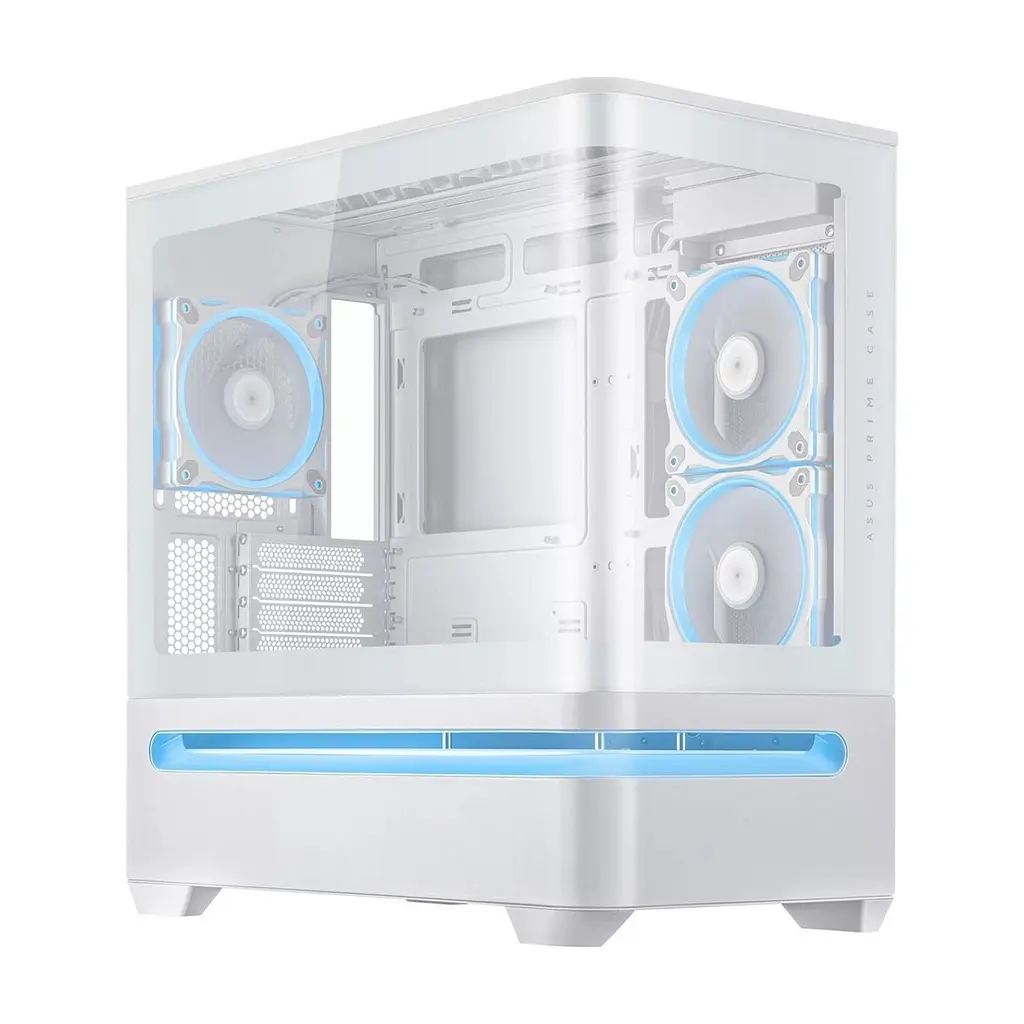Корпус для ПК ASUS Prime AP202 ARGB Tempered Glass White (90DC00P3-B19000) - фото 3