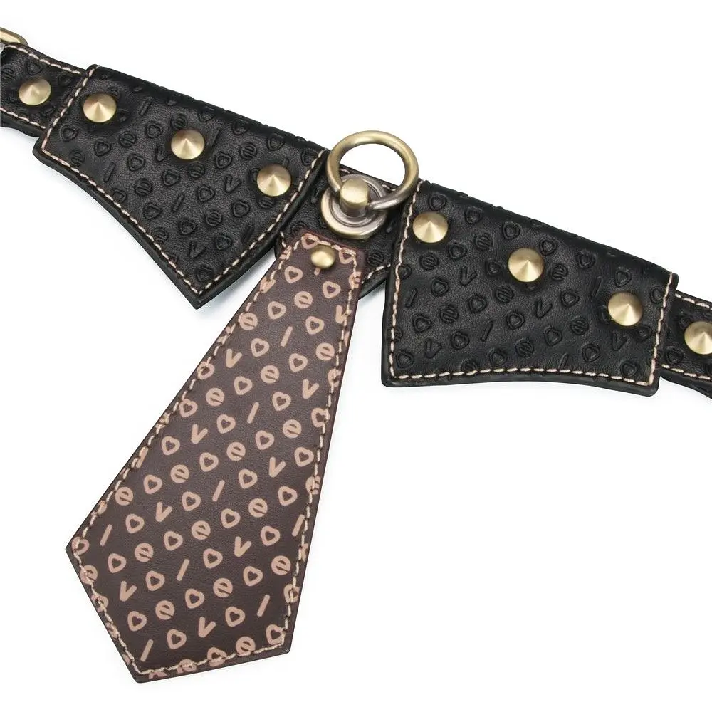 Нашийник Rebellion Reign Collar (коричневий) - фото 3