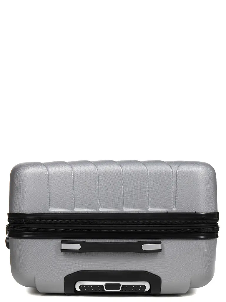 Валіза велика L ABS-пластик Madisson Snowball 03403 78х52х32см 103+17л Срібна - фото 9