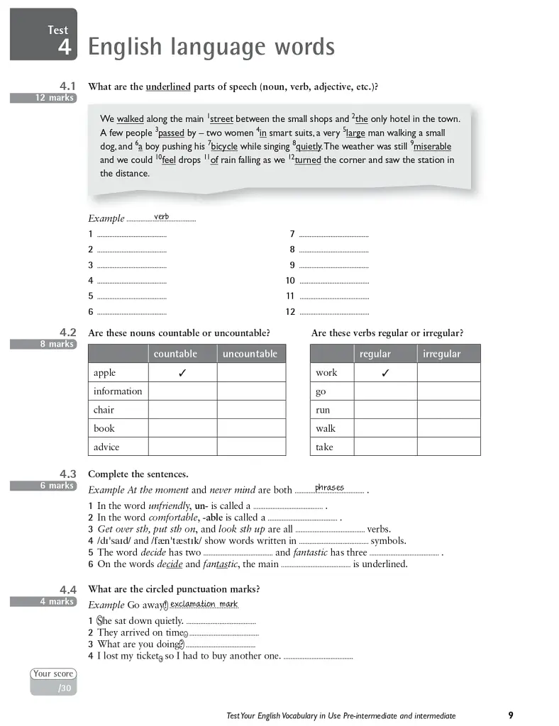 Test Your English Vocabulary in Use Pre-intermediate and Intermediate with Answers 3rd Edition - фото 5
