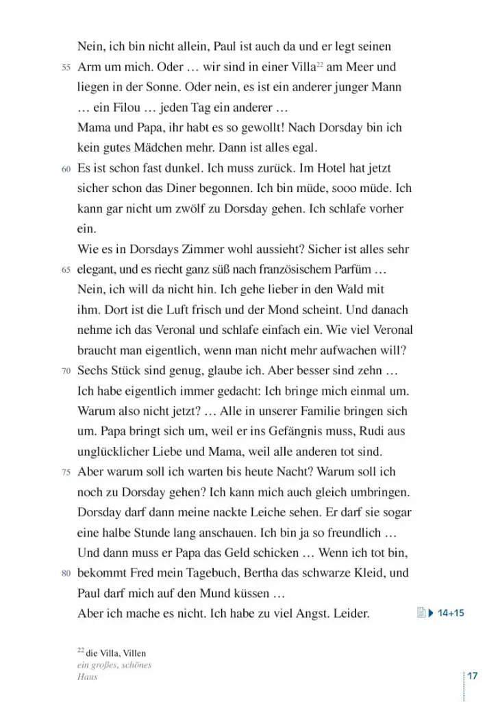 Fraulein Else. Leseheft mit Audio-CD - фото 16