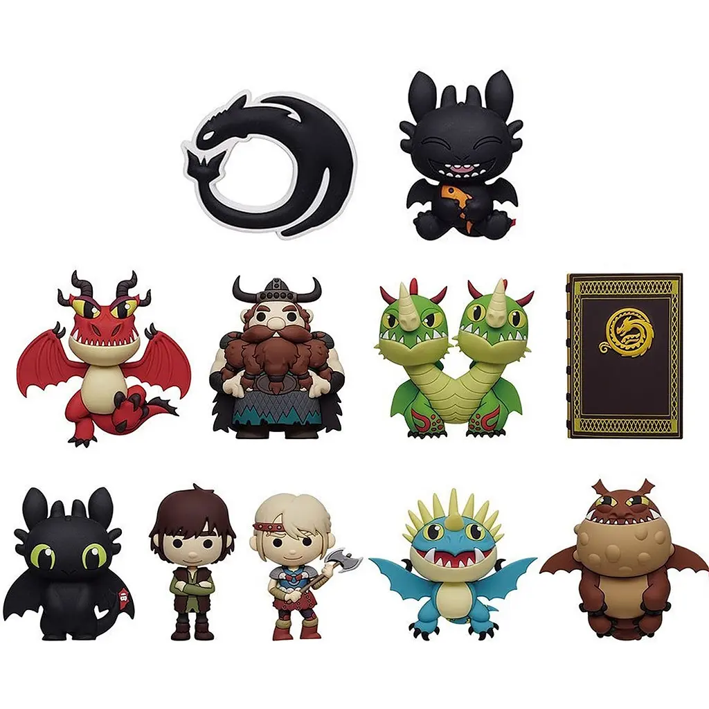 Игровая фигурка на клипсе Monogram Как приручить дракона в ассортименте (76020) - фото 2