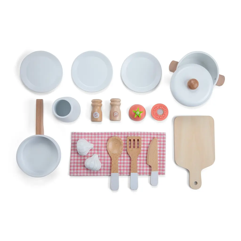 Мини-кухня New Classic Toys розовая (11081) - фото 6