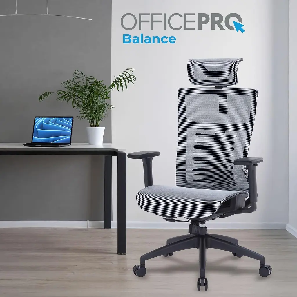 Офісне крісло OfficePro Balance OC620-B-DG-DG (OC620-B-DG-DG) - фото 7