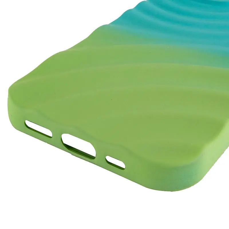 Чохол TPU ColorWave для Apple iPhone 14 Pro Max (6.7) Marine Green / Mint - фото 5