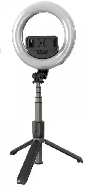 Монопод штатив для селфі Bluetooth з LED підсвічуванням Selfie stick L07 на 3 режими з пультом (7332)