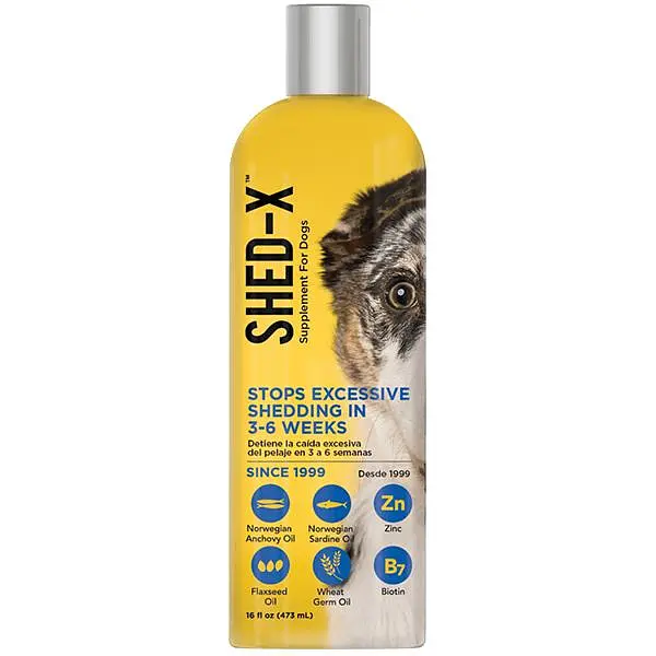SynergyLabs Shed-X Dog СИНЕРДЖИ ЛАБС ШЕД-ІКС ДОГ добавка для шерсті собак,проти линьки, 473 мл