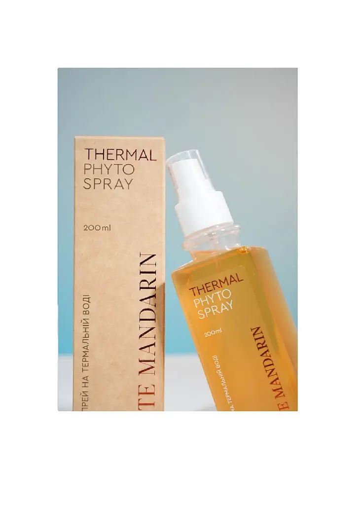 Фітоспрей на термальній воді Thermal Захист Зволоження 200 мл Choice White Mandarin - фото 3