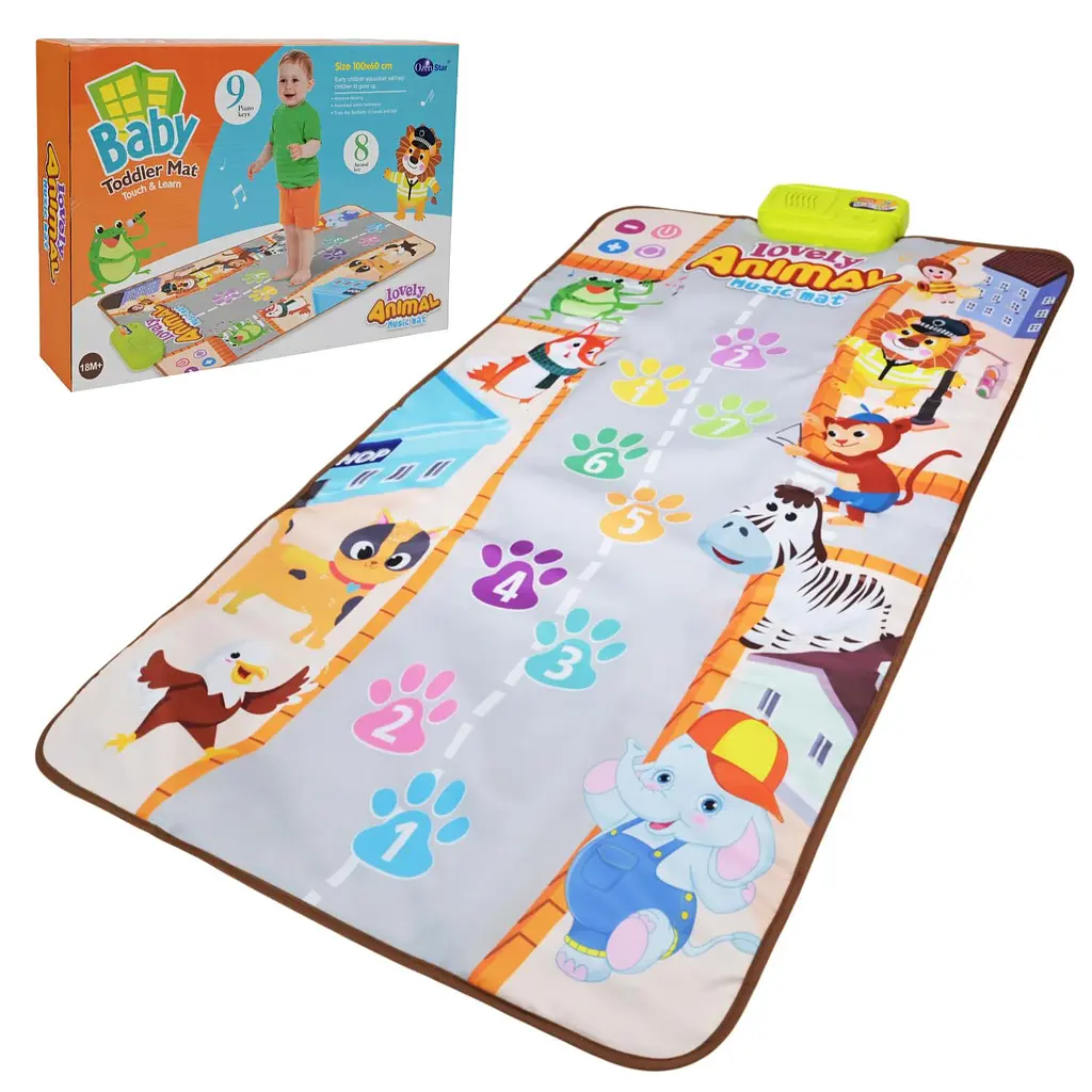 Інтерактивний музичний килимок Reach & learn Lovely animal (757-13)