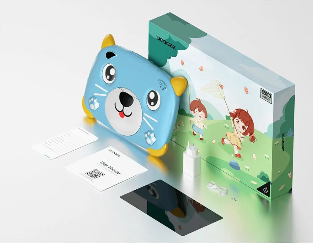 Планшет Doogee Tab U7 Kids 2/32GB WI-FI Bubblegum Blue Global EU [111157] - фото 9