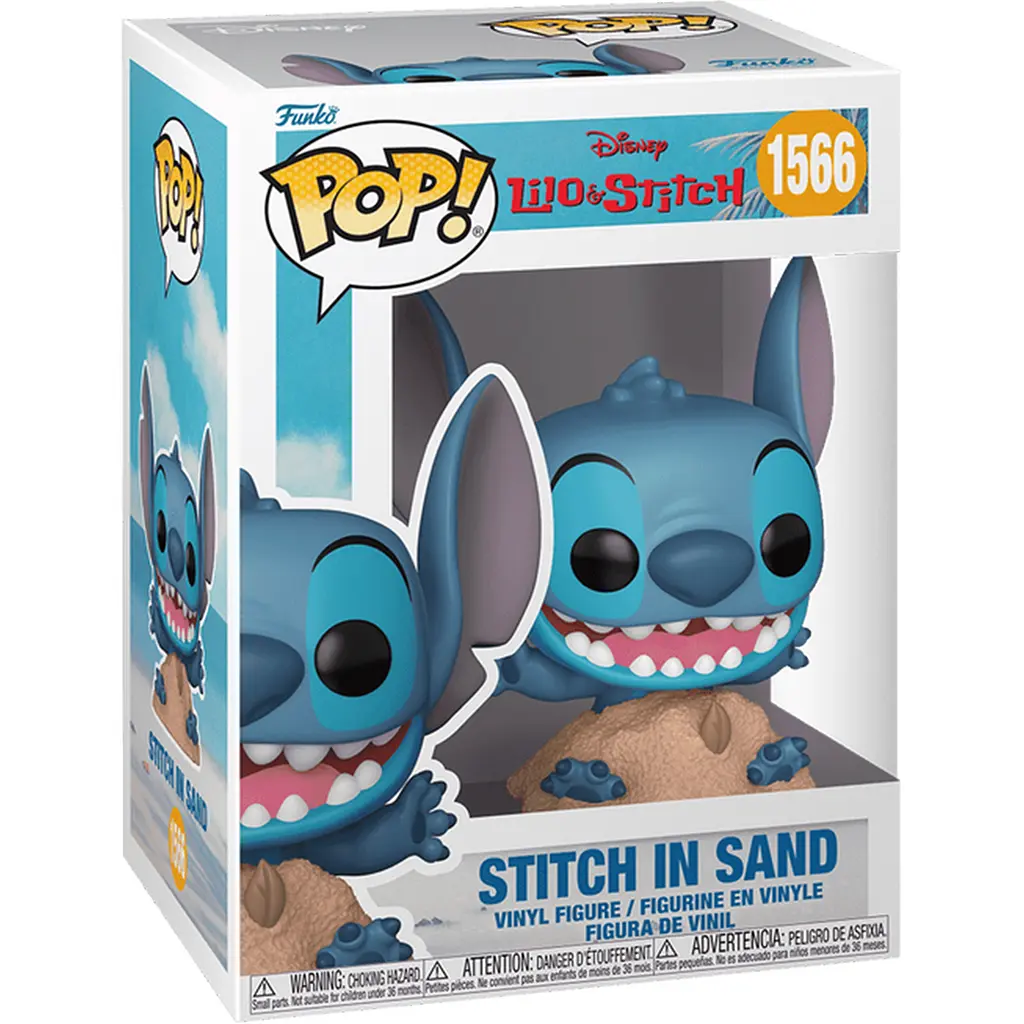 Ігрова фігурка Funko Pop! Ліло і Стіч, Стіч у піску (86276) - фото 2