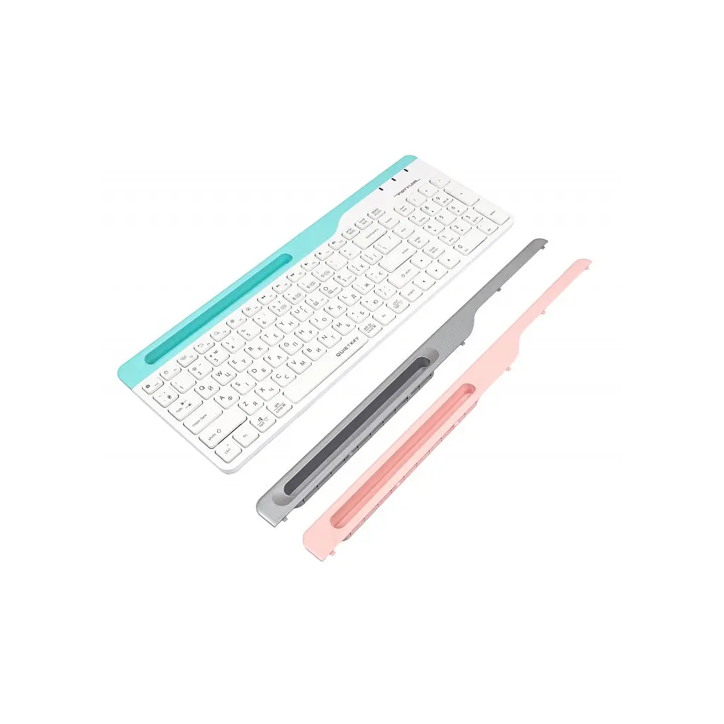 Клавіатура A4Tech FBK25 Wireless White - фото 2