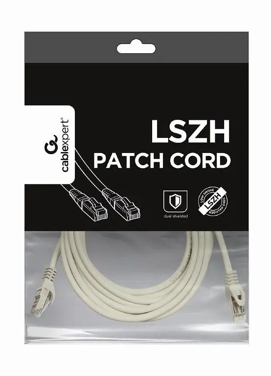 Патч-корд Cablexpert UTP 5Е White 5 м (PP6A-LSZHCU-W-5M) - фото 2
