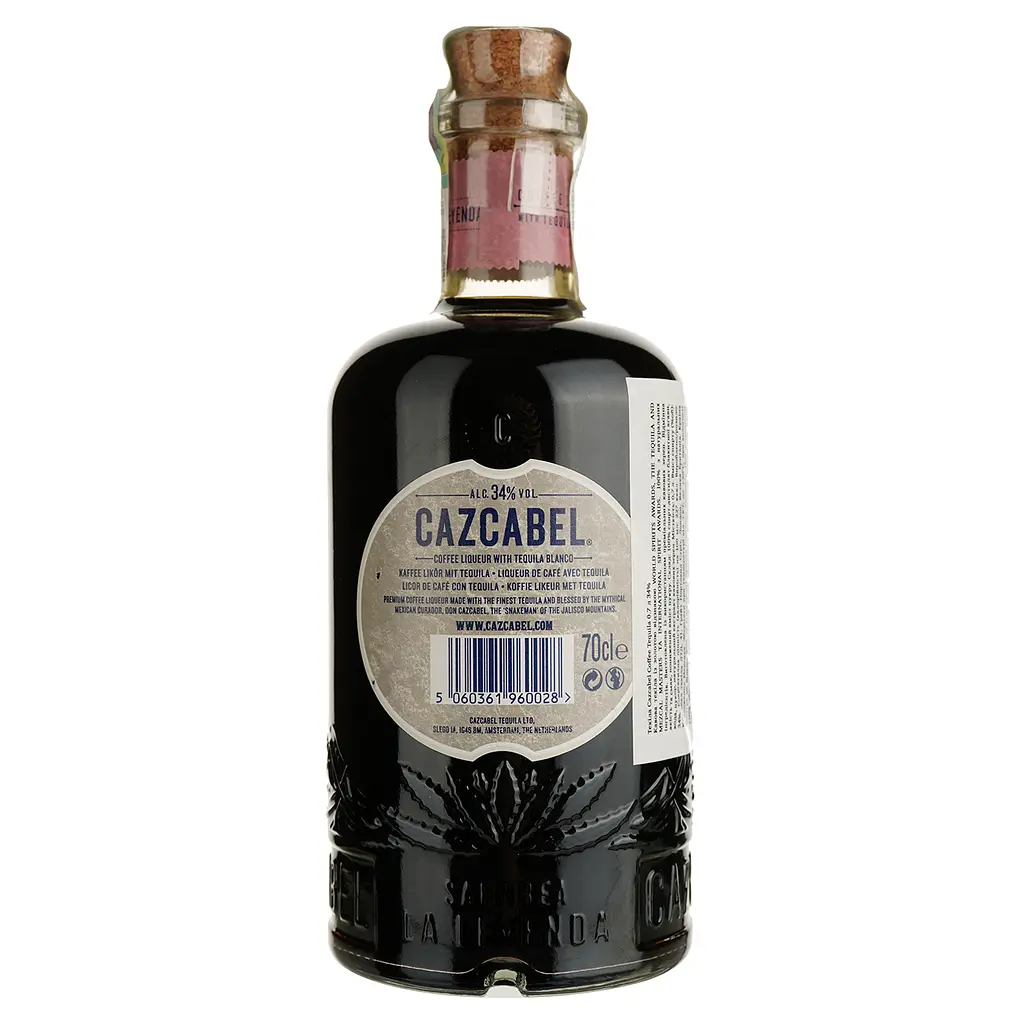 Ликер Cazcabel Coffee Liqueur with Tequila Blanco 34% 0.7 л - фото 2
