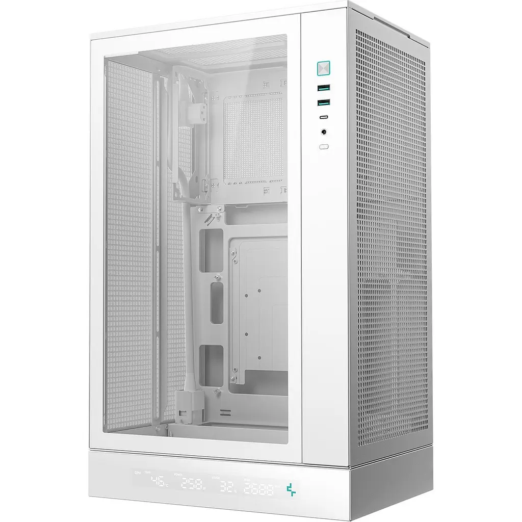 Корпус Deepcool CH270 Digital White (R-CH270-WHNDM0-G-1) [146733] - фото 2