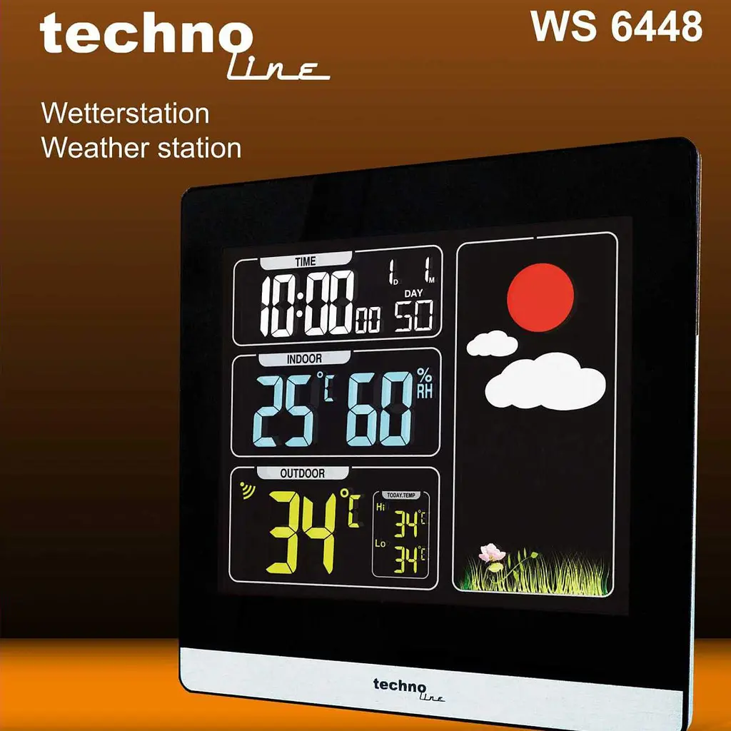 Метеостанція Technoline WS6448 Black (WS6448) - фото 7