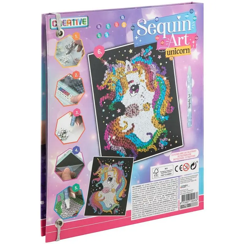 Набор для творчества Grafix Папка Unicorn Art 20х25 см (200061_2) - фото 2