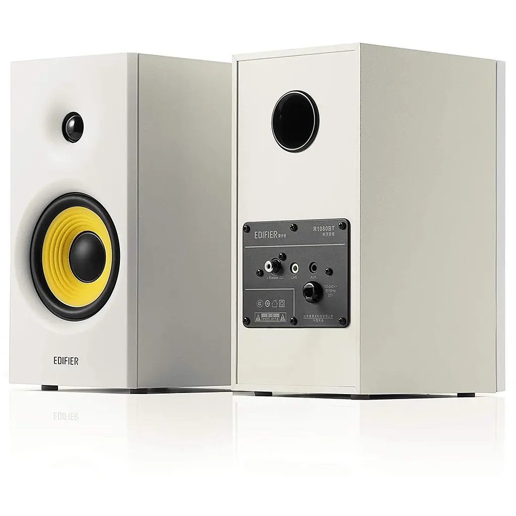 Комп'ютерні колонки Bluetooth 2.0 Edifier R1080BT White - фото 3