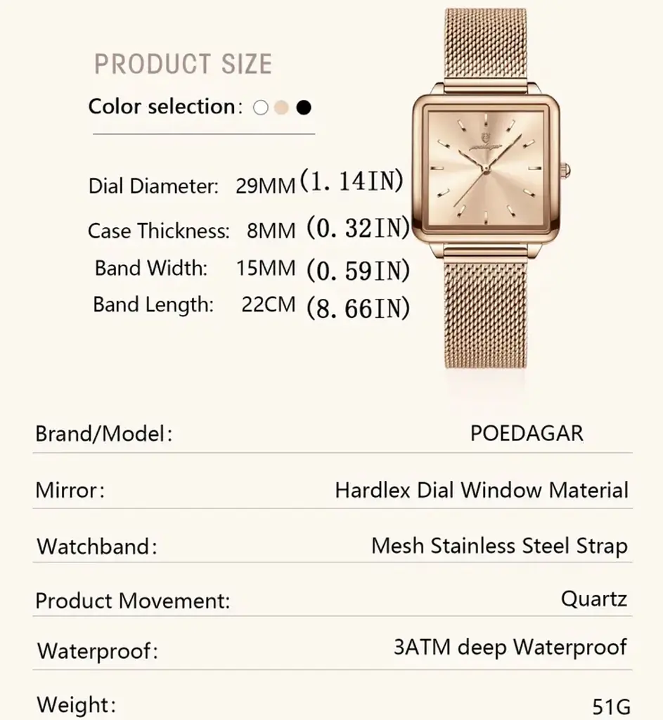 Годинник Poedagar Annet - фото 7