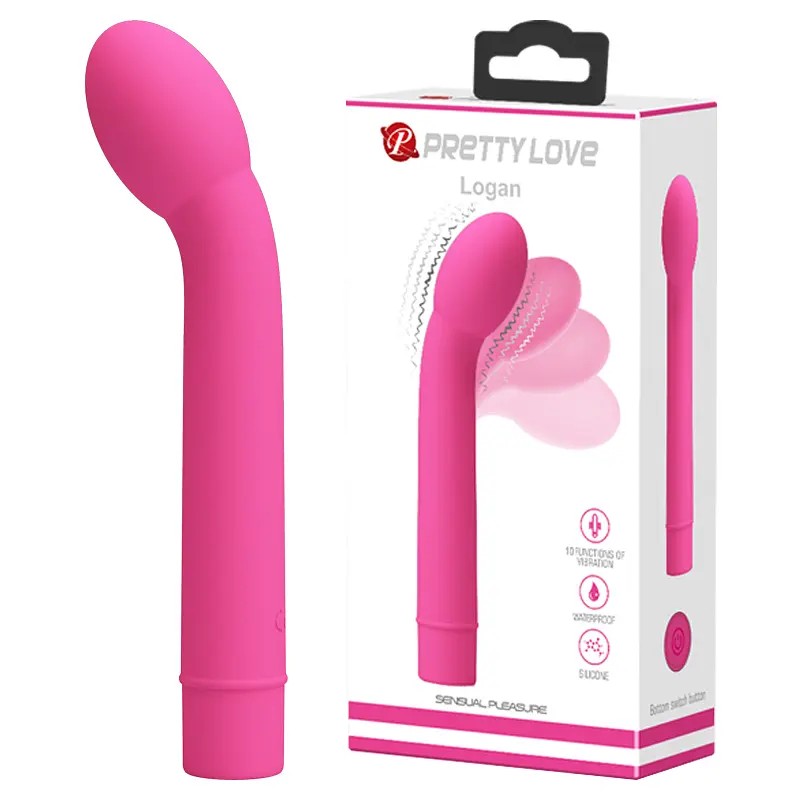 Вібратор Pretty Love Logan Vibrator Pink - фото 9