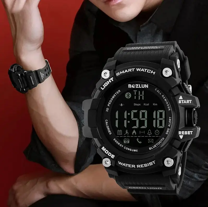 Спортивний годинник з Bluetooth Skmei 1227 (black) - фото 5