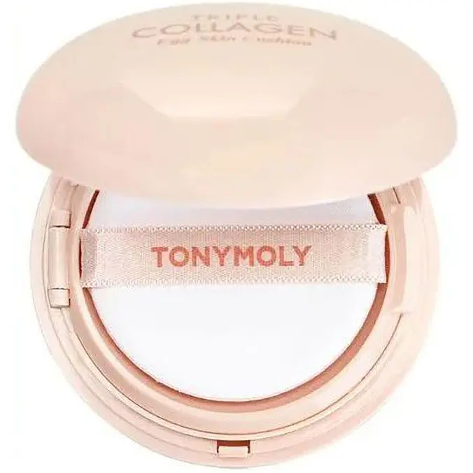 Кушон Tony Moly Triple Collagen Egg Skin відтінок 01 (Skin Beige) 15 г - фото 2