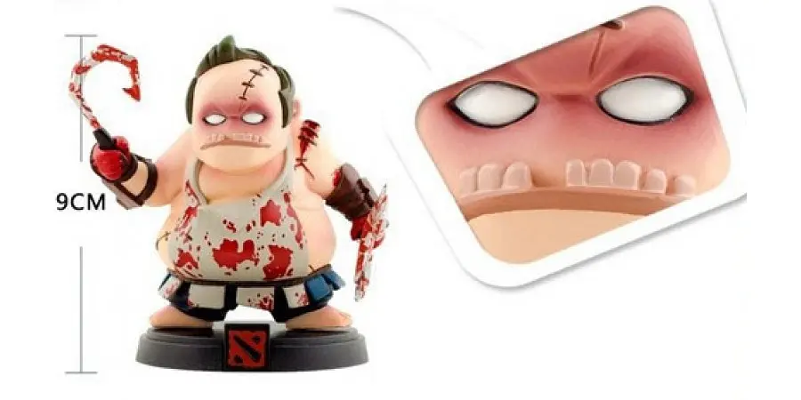 Фигурка SmallAll Pudge Dota 2 Пудж Дота 2 9 см SA P D2 02 - фото 3