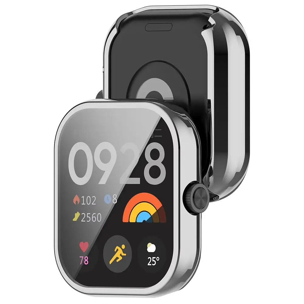 Захисний чохол Tamister для смартгодинника Redmi Watch 4 сріблястий - фото 6