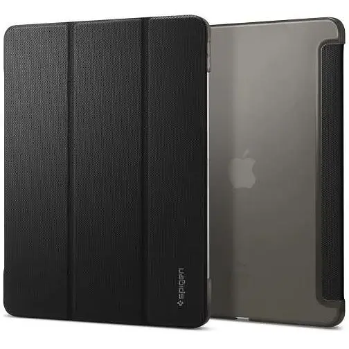 Чехол Spigen Liquid Air Folio Black (ACS02884) для iPad Pro 12.9" (2020 | 2021 | 2022 | M1 | M2) - фото 2