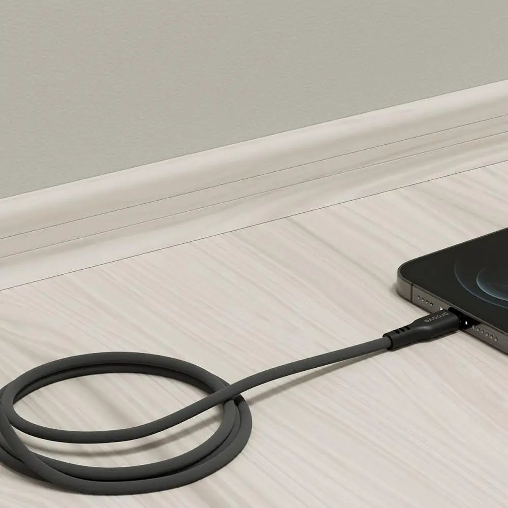 Кабель Proove Rebirth USB to Lightning 2.4A (1m) black (CCRE60001101) - фото 2