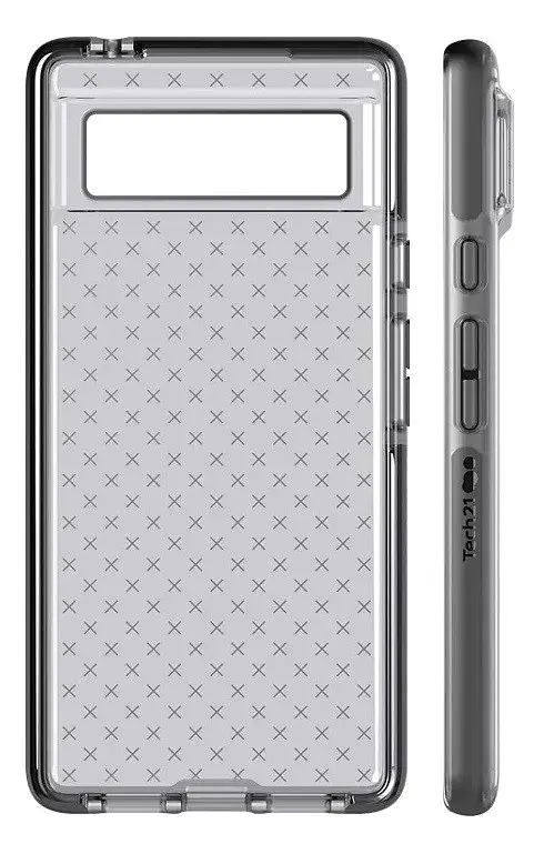 Оригінальний протиударний чохол Tech21 Evo Check для Google Pixel 7 Smokey Black (T21-9546) - фото 10