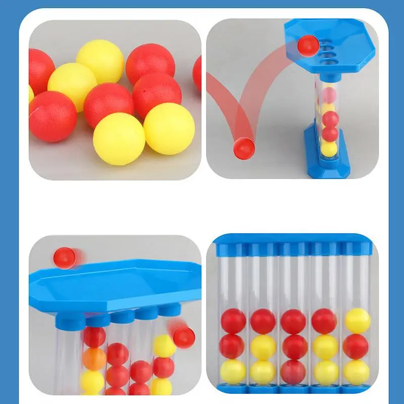 Настільна інтерактивна гра Ummi 22047 Bouncing Ball Blue / Gold - фото 3